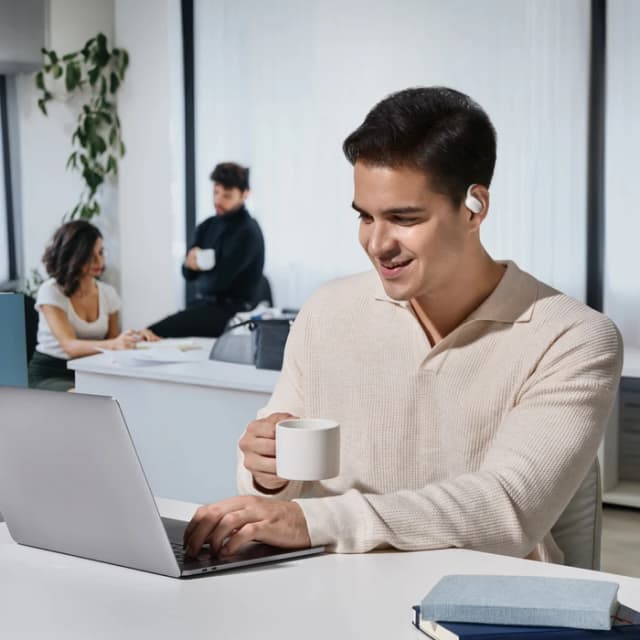 Thumbnail 2 de Soundcore AeroFit 2 Weiß In‑Ear