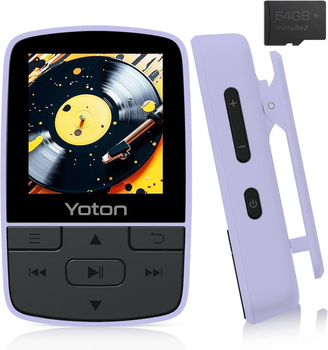 Imagen de YOTON Reproductor MP3 64 GB morado en OfertitasTOP