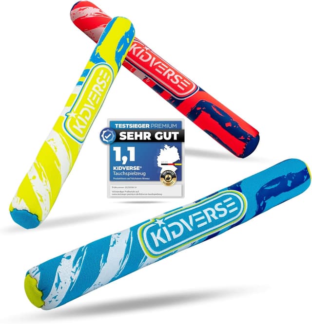 Thumbnail 6 de KIDVERSE Tauchringe für Kinder ab 6 Jahren – Neopren-Tauchspielzeug mit Sandfüllung