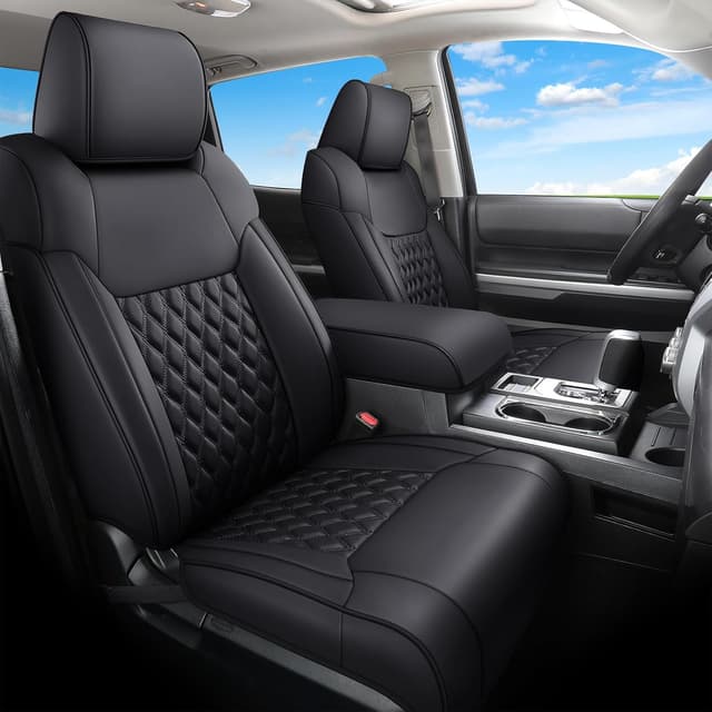 Detalle de Tacoma seat covers nappa leather 2024
