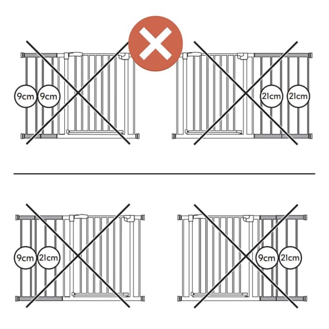 Thumbnail 5 de hauck 21cm Verlängerung Türgitter 🚪