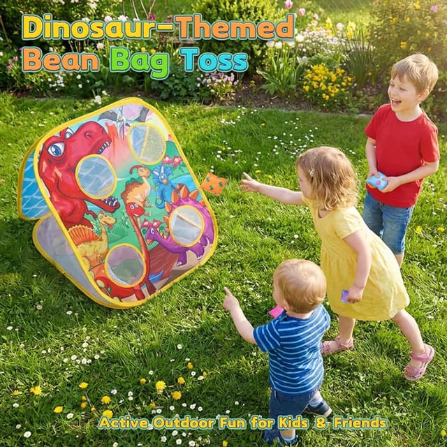 Thumbnail 4 de Bean Bag Toss Game for Kids — Cornhole Board