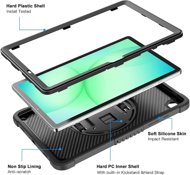 Detalle 2 de ZtotopCases Case for Galaxy Tab A11 Plus 11in