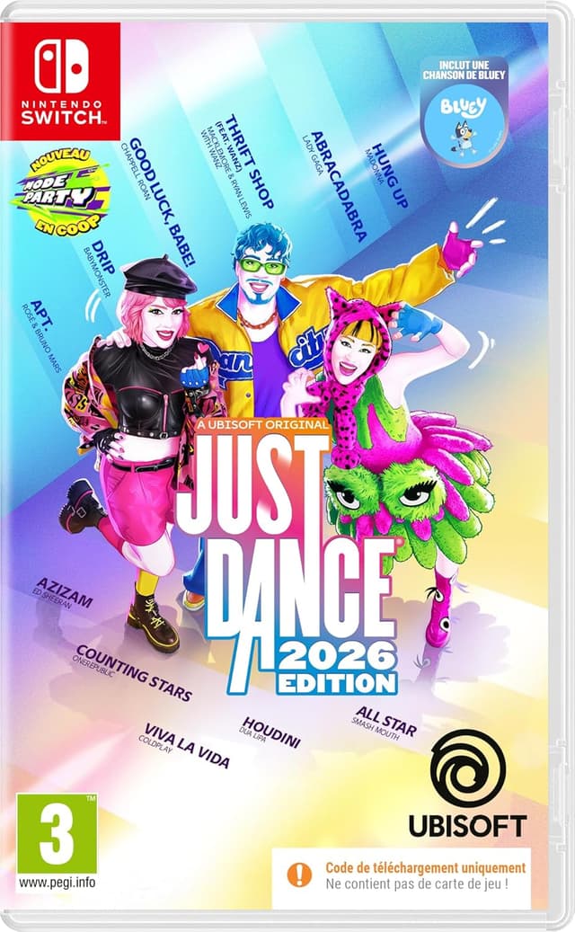 Detalle de Just Dance 2026 FRA Switch