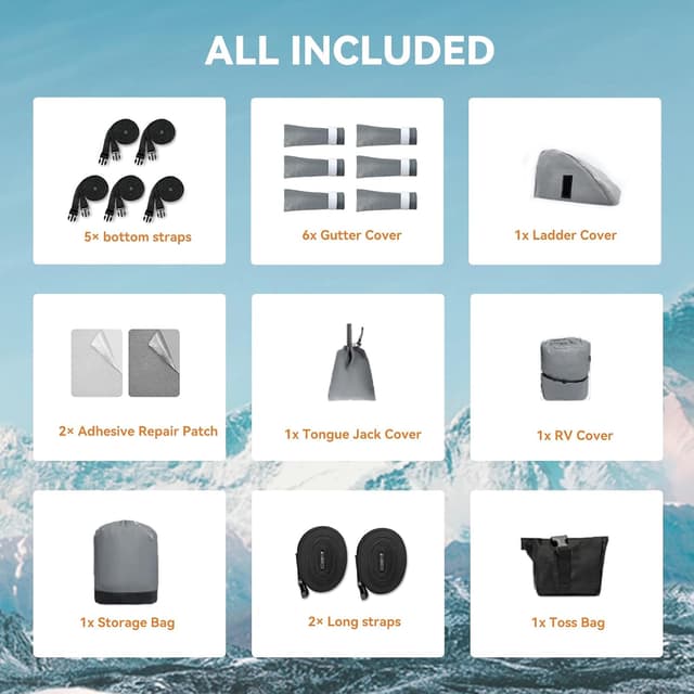 Thumbnail 6 de Upgrade 7-Layer RV Cover 20-22 ft 🚐