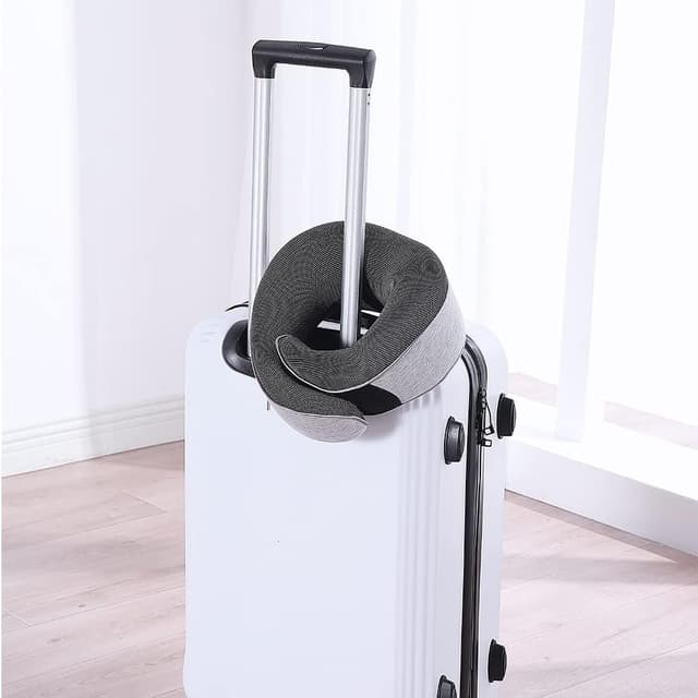 Thumbnail 6 de Dreamjoys Reisekissen „Flugzeug 2.0“ – Nackenkissen für Reise, Memory Foam & 360°-Stütze