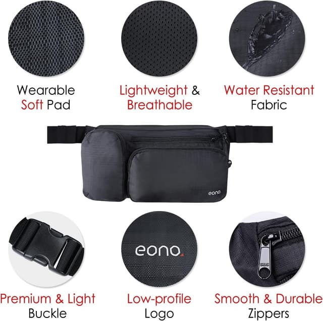 Thumbnail 2 de Eono Water Resistant Bum Bag 26.7–46.4in