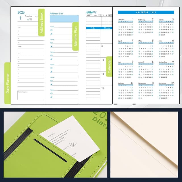 Thumbnail 5 de Agenda accademica 2026 A5 pagina al giorno 365