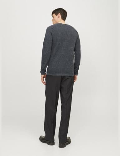 Detalle 2 de Jack & Jones Jjehill Suéter de Punto para Hombre 🧥 XXL