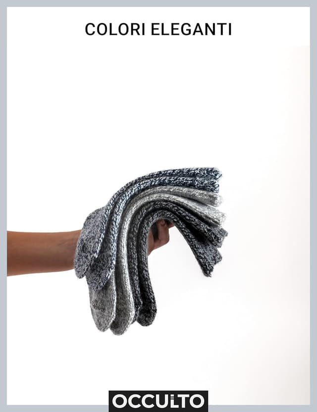 Thumbnail 4 de Occulto Niki Calze Calde di Lana Bambini 6 pezzi