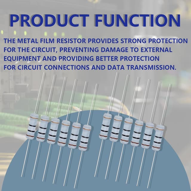 Detalle 2 de Innfeeltech 10 Ω Widerstand 2 W 🔌