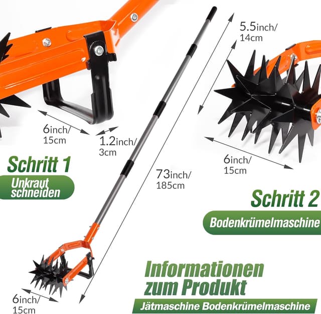 Detalle 2 de Walensee Rotationsgrubber verstellbar