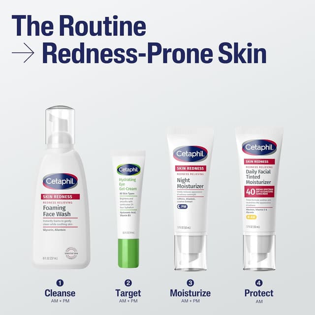 Detalle de Cetaphil Night Cream Redness Relieving Night Moisturizer for Face