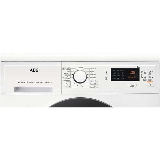 Thumbnail 2 de AEG LFA5I82RE Lavadora 8 kg 🚿 Alta eficiencia
