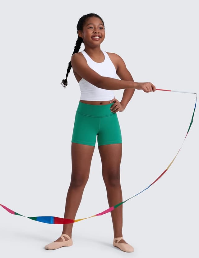 Detalle 2 de CRZ YOGA Ragazze Butterluxe Athlétique Motard Shorts a Vita Alta