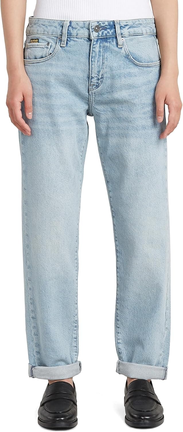 Detalle de G-Star RAW Damen Kate Boyfriend Jeans im Low-Waist-Relaxed-Fit
