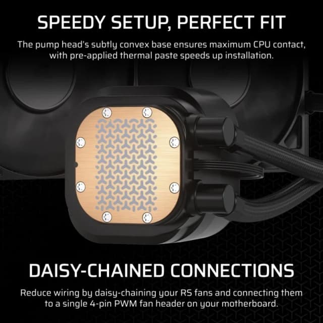 Detalle 2 de Corsair NAUTILUS 360 RS refrigeración líquida 360 mm