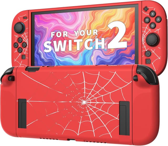 Detalle de Nintendo Switch 2 grip case 2025