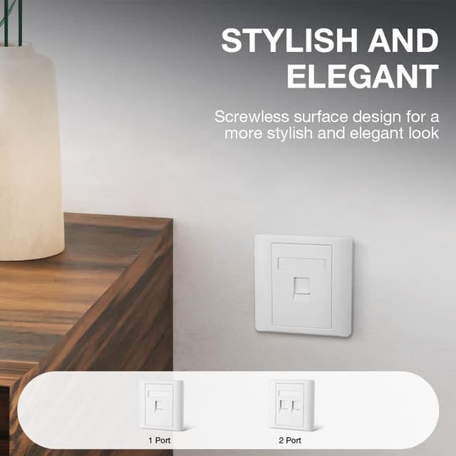 Thumbnail 5 de OFFCUP CAT6 Gigabit Wall Socket