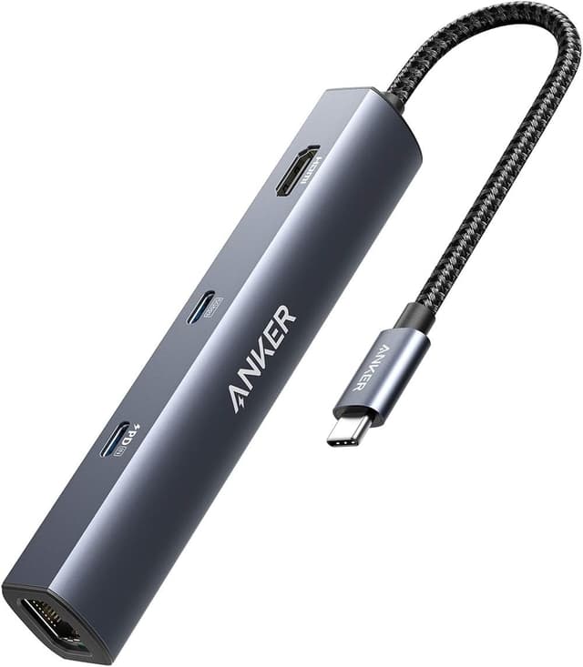 Imagen de Anker PowerExpand Hub USB C 6 en 1 65 W en OfertitasTOP