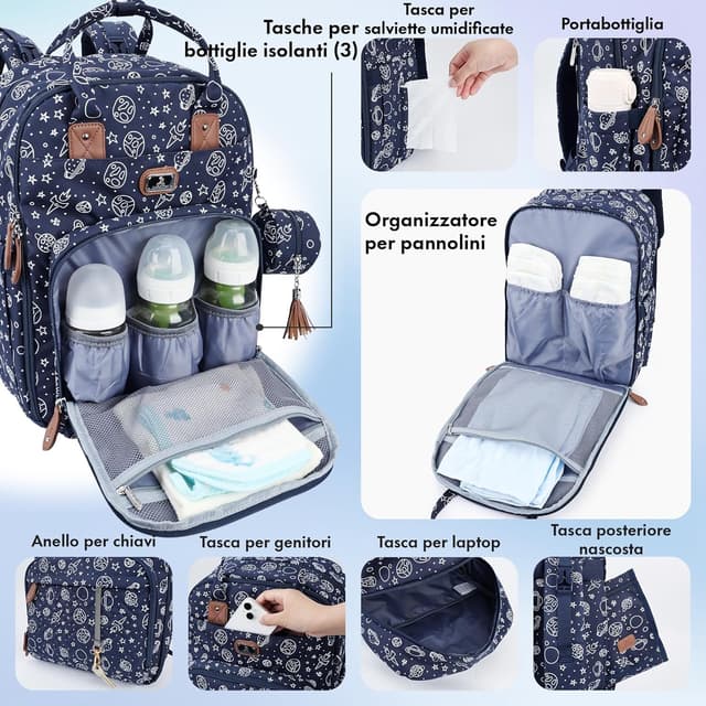 Detalle 2 de Dikaslon DikaBorsa Zaino fasciatoio 42x30x20