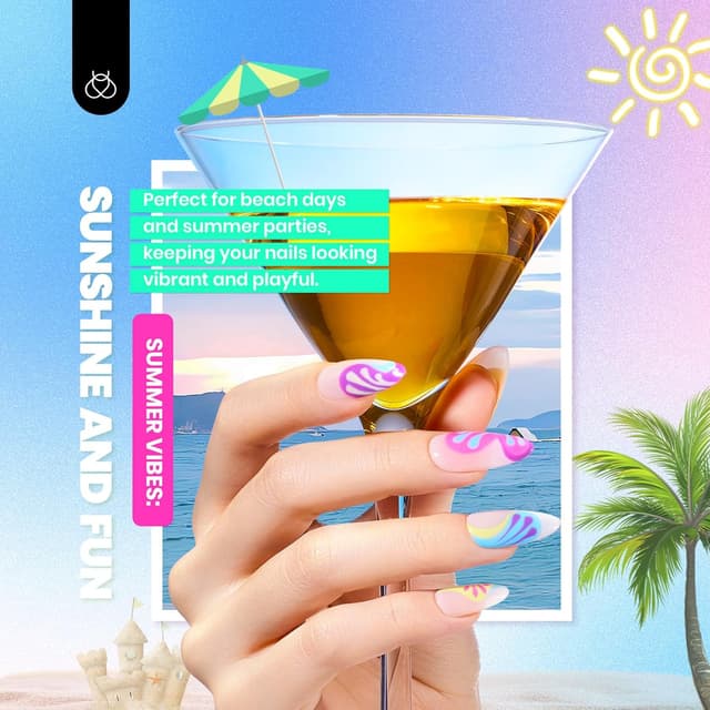 Detalle de beetles UV Gel-Nagellack Set 68-teilig