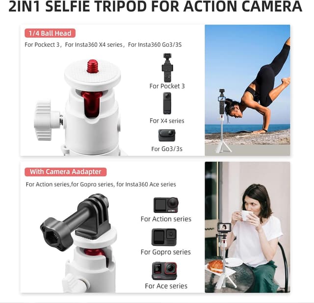 Thumbnail 1 de Flymile Mini Tabletop Tripod for Osmo Pocket 3