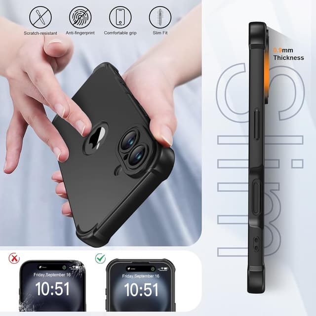 Detalle 2 de iPhone 16 case 6.1 inch, 2 pack