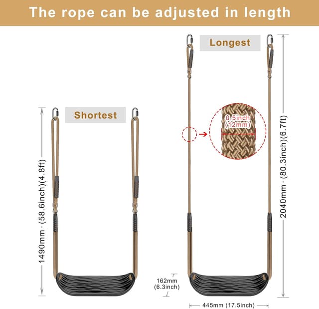 Thumbnail 6 de Dolibest Schaukel Kinder 113 kg 🎠