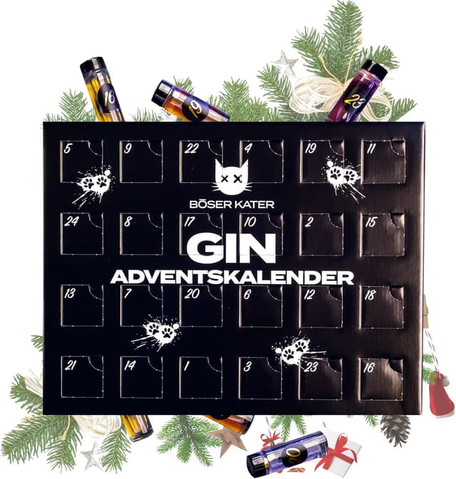 Thumbnail 5 de BÖSER KATER Likör Adventskalender 24 Türchen