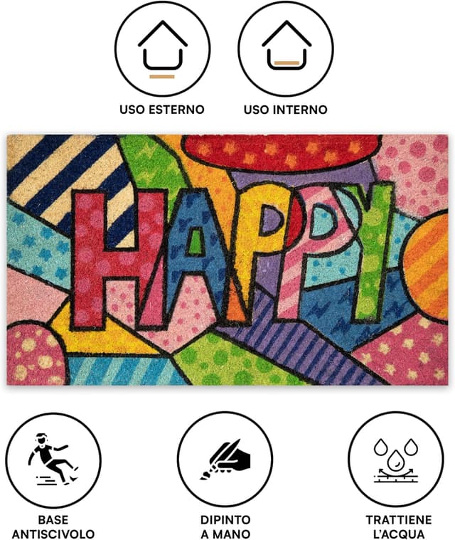 Thumbnail 4 de Baroni Home HAPPY Zerbino 70x40 cm 🏡