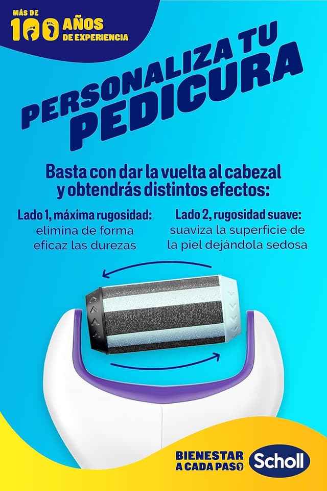 Thumbnail 4 de Scholl Expert Care Limar y Alisar 2 en 1 — lima eléctrica para pies