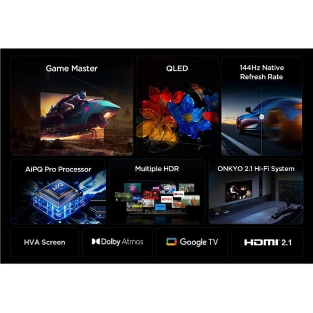 Thumbnail 2 de TCL 55P89K QLED 4K Ultra HD Google TV