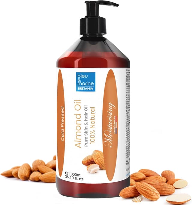 Imagen de bleu & marine Bretania 1000 ml Huile d'Amandes en OfertitasTOP