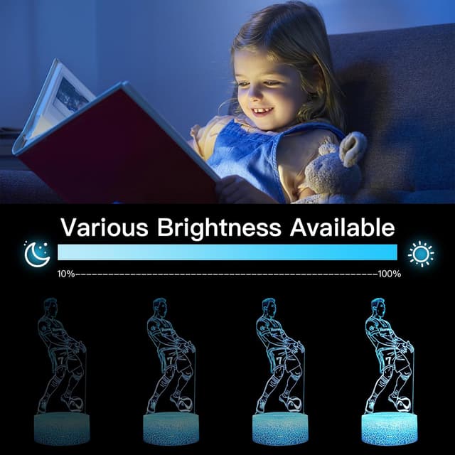 Detalle de Fußball Nachtlicht 2er Pack Nr.7