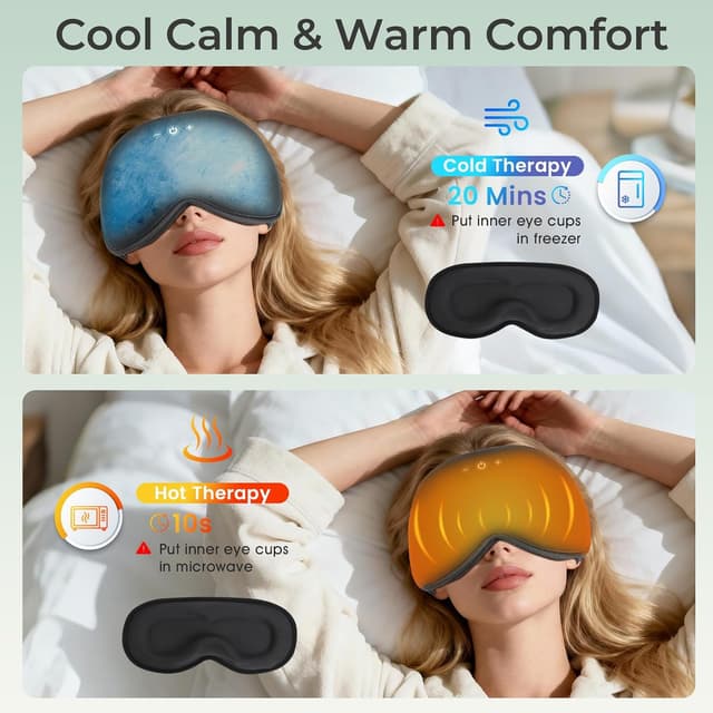 Thumbnail 5 de MUSICOZY Bamboo Cotton Bluetooth 14H sleep headphones