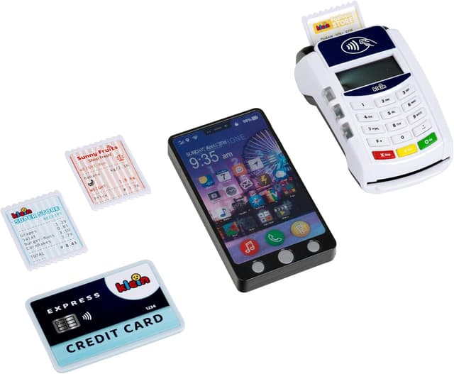Imagen de Theo Klein 7274 PoS-Terminal & Kinderhandy mit Licht, Sound und kontaktlosem Bezahlen en OfertitasTOP