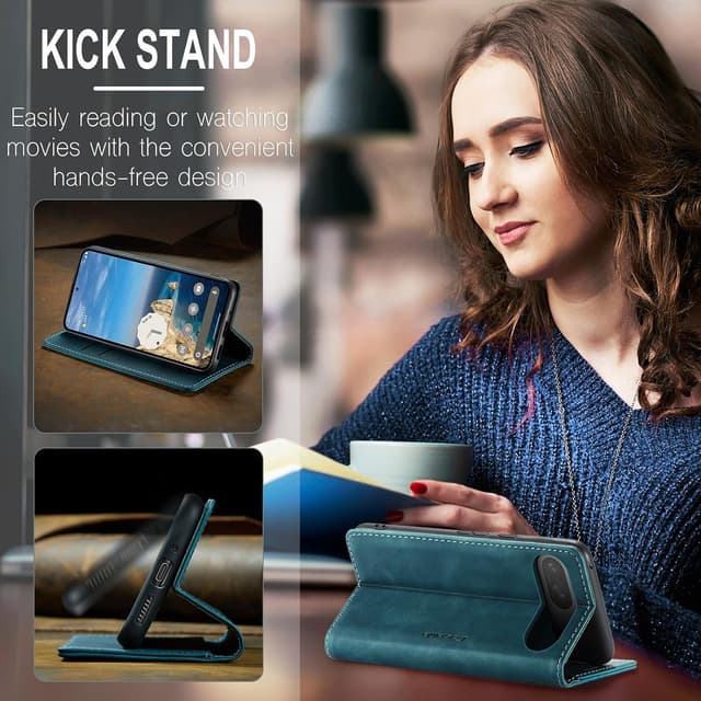 Detalle 1 de Pixel 9 Pro wallet case with stand