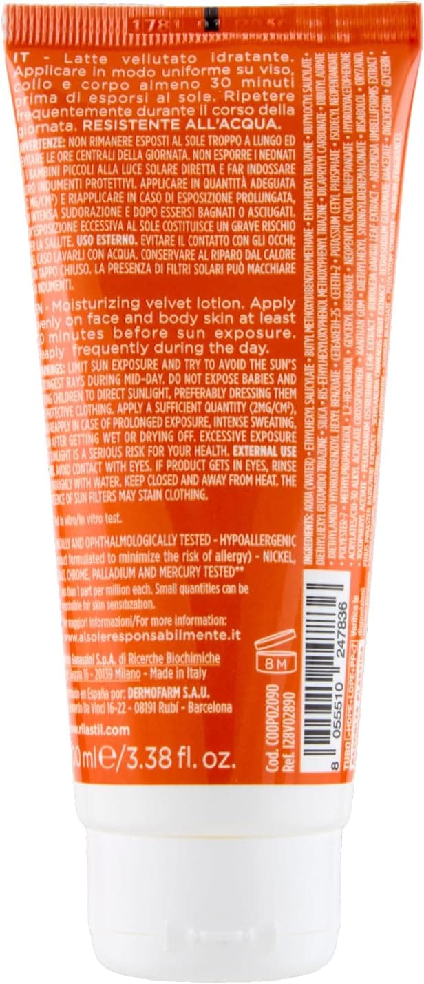 Detalle 2 de Rilastil Sun System Latte Vellutato SPF50+ 100 ml