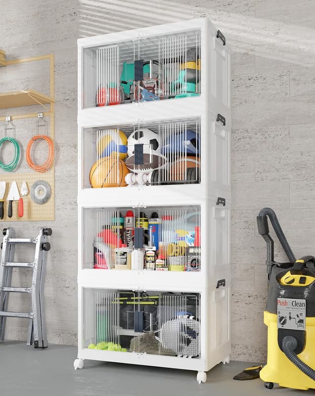 Detalle de OlarHike 97QT Stackable Storage Bin