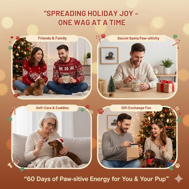 Thumbnail 4 de Positive Dachshund Jar with 60 Cards ⚙