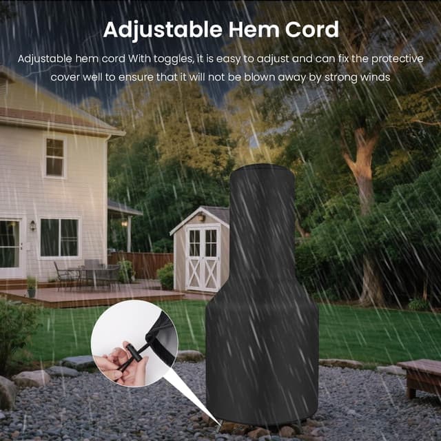 Thumbnail 4 de AOOWU Housse pour poêle 122 cm