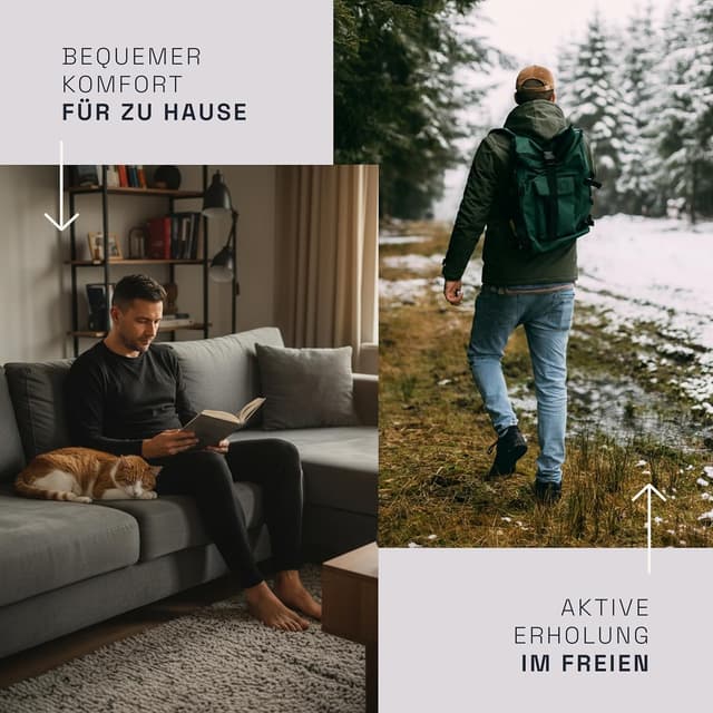 Detalle de Timone Calzamaglia uomo lunga TI30-127, fino alla caviglia