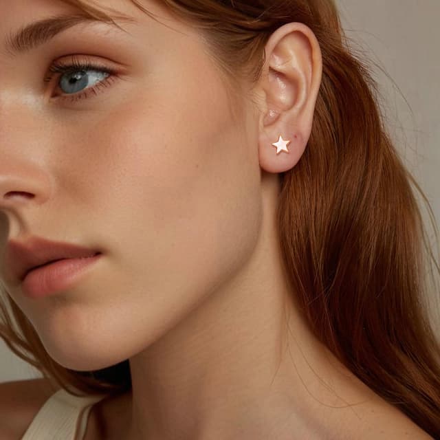 Thumbnail 4 de Cangall Silver Stud Earrings Set