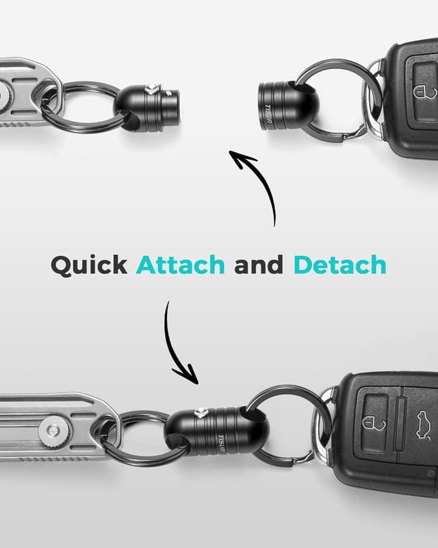 Detalle 2 de TISUR Quick Release Keychain 1.18" 🔑