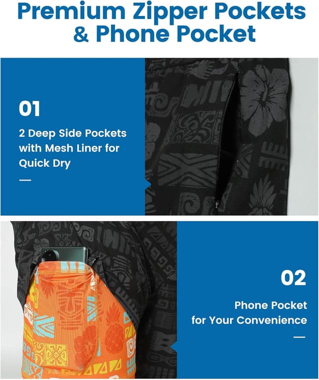 Detalle 2 de MaaMgic 5 inch men’s swim shorts