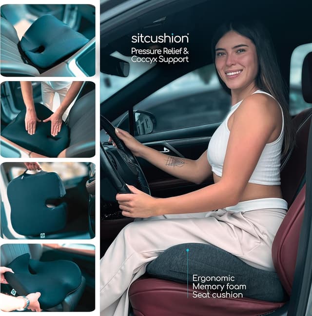 Detalle de SitCushion Car Seat Cushion Extra Large