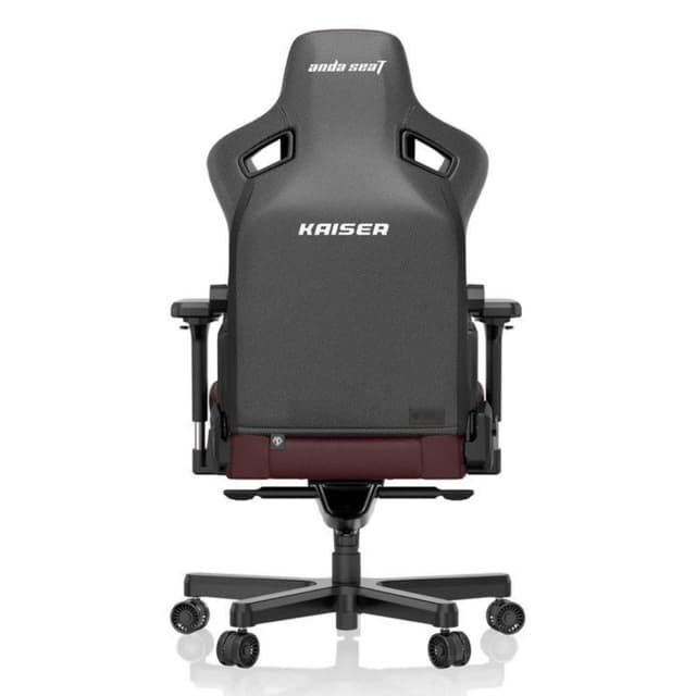 Detalle de andaseat Kaiser 3 L Silla Gaming Cuero Granate