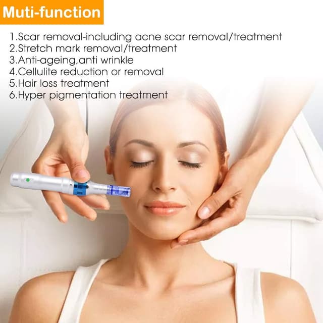 Detalle de Yofuly Microneedling Derma Pen A6, 0,25-2,5 mm