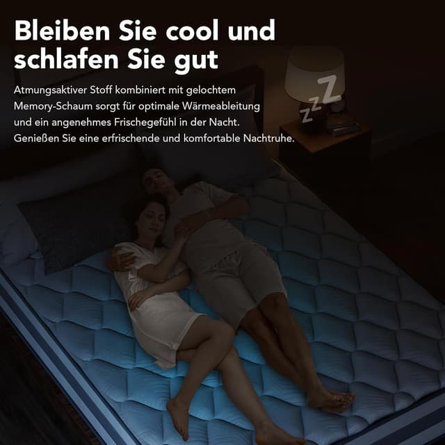 Thumbnail 5 de HOMAVO Matratze 120x200 cm 7-Zonen